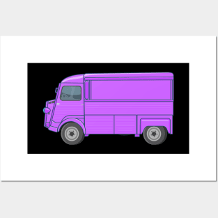 Citroen H Van, Type H, H-Type or HY Illustration Posters and Art